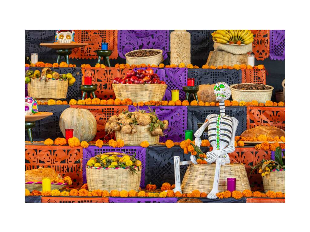 Leyendas Altar Día de Muertos