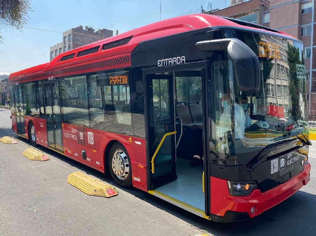 Metrobús bebé ruta en CDMX eléctrico