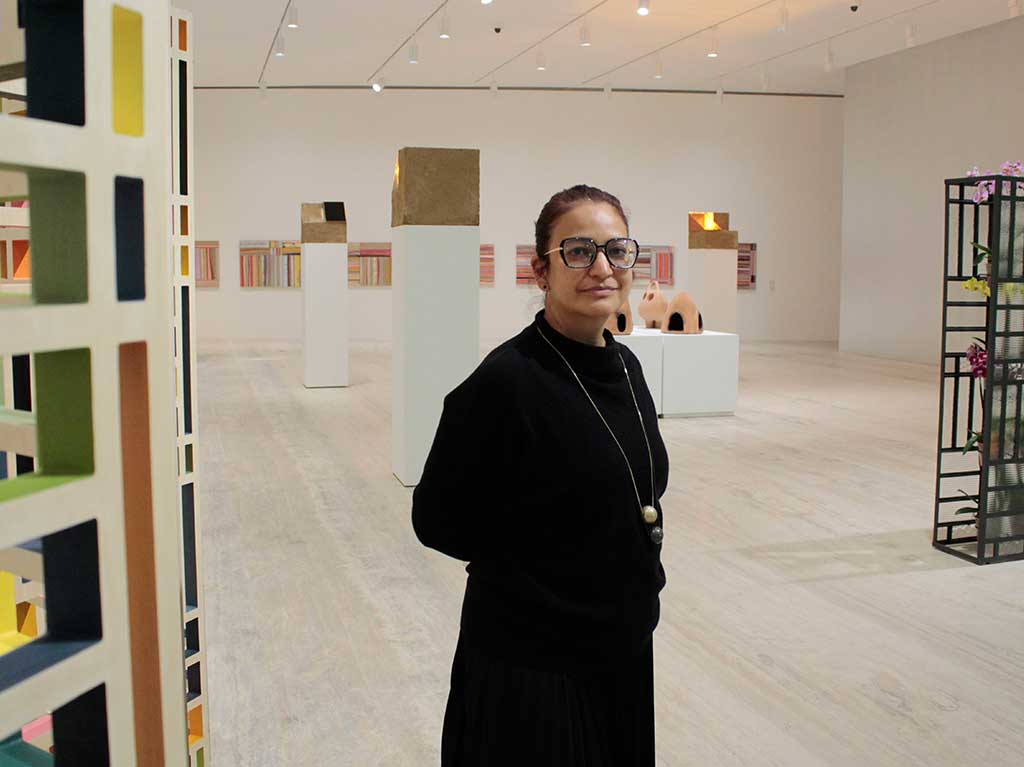 Sofía Táboas en el Museo Jumex