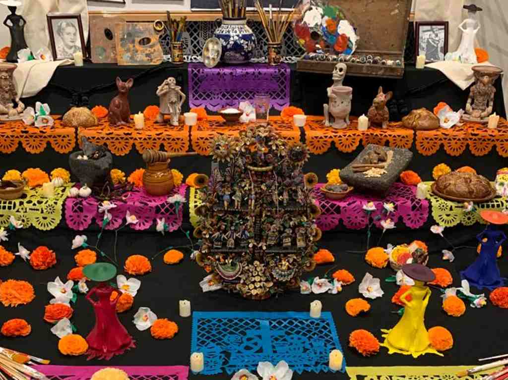 Ofrendas Día de Muertos en San Ángel 2021 Patrimonio Cultural 