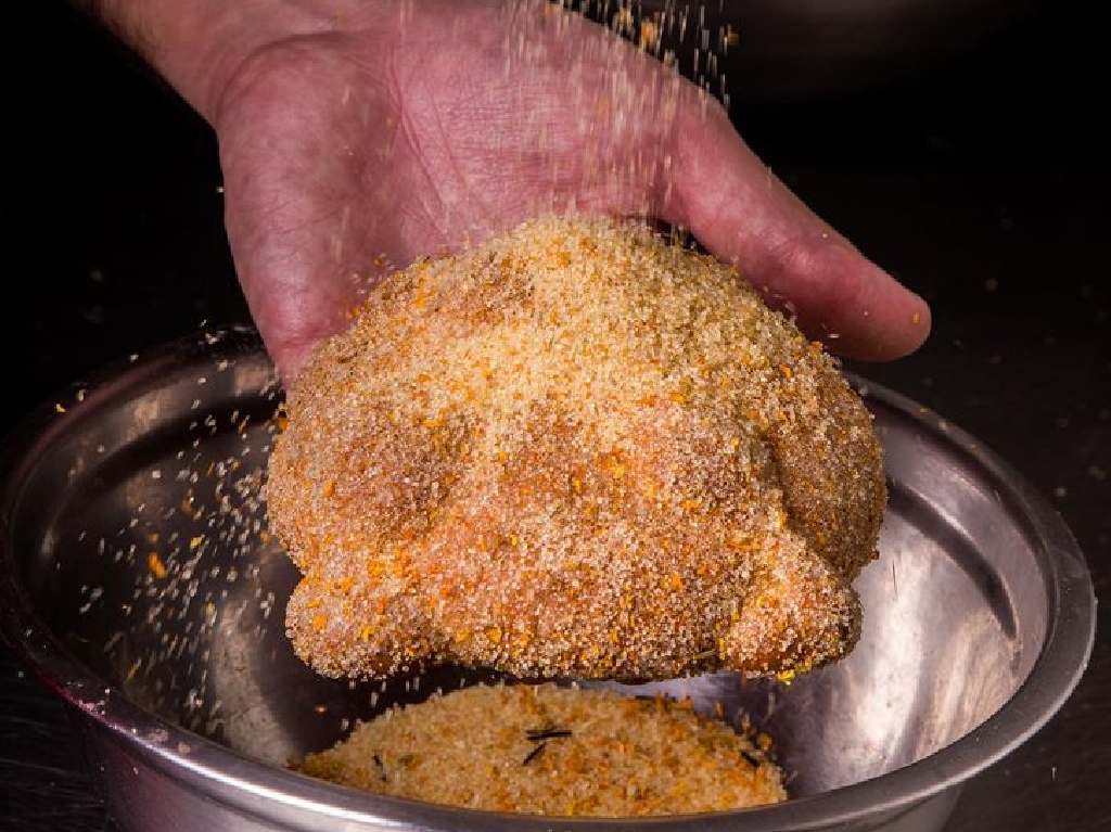 pan de muerto rosa cempasúchil