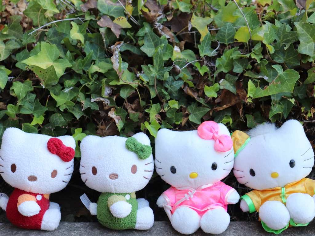 Quinta edición del Hello Kitty Fan Fest peluches