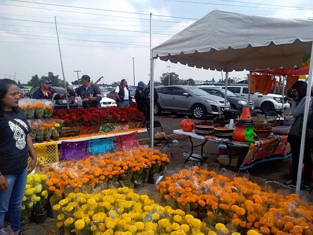 Romerías de Día de Muertos en la Central de Abasto CDMX