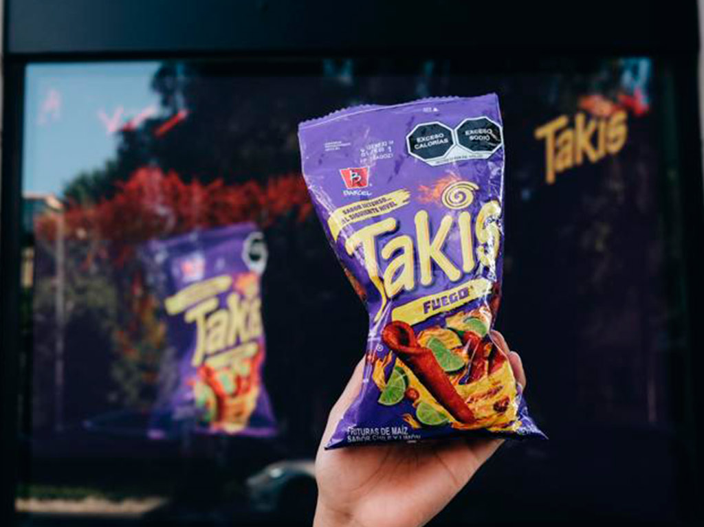 Takis llega con un escaparate 3D para vivir la mejor experiencia visual