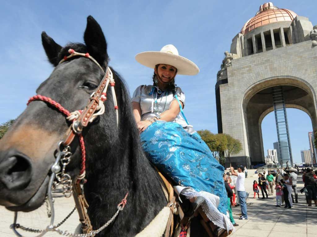 Desfile de la revolución mexicana