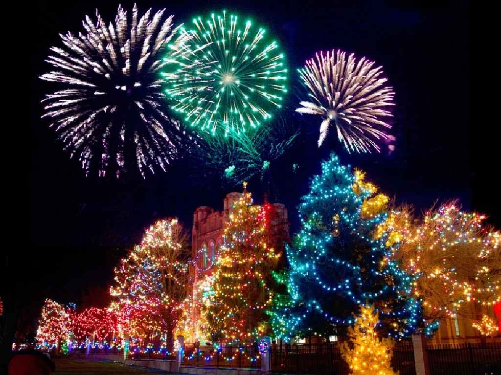 Costos y horarios del Parque de Luces Navideñas en Querétaro árboles