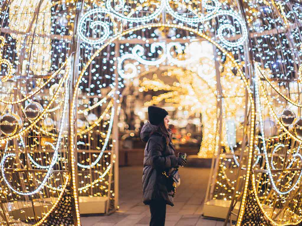 Disfruta de la villa iluminada y pista de hielo en Tehuacán, Puebla