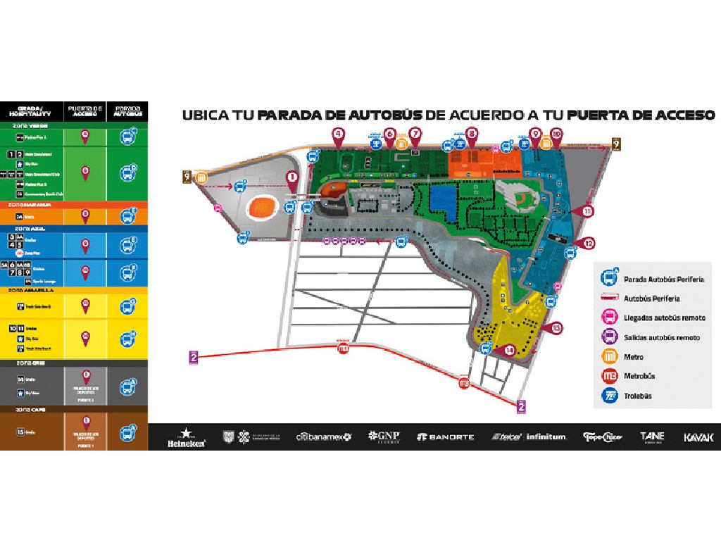 plan de movilidad Fórmula 1 