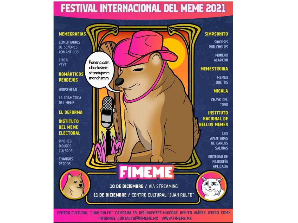 Festival Internacional de Memes en CDMX