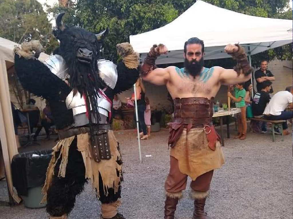 Festival Vikingo del Asado caballero