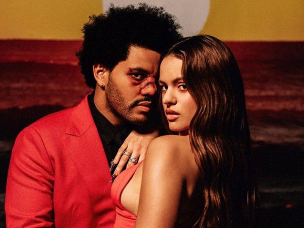 La Fama de Rosalía y The Weeknd cantando bachata al estilo Romeo Santos