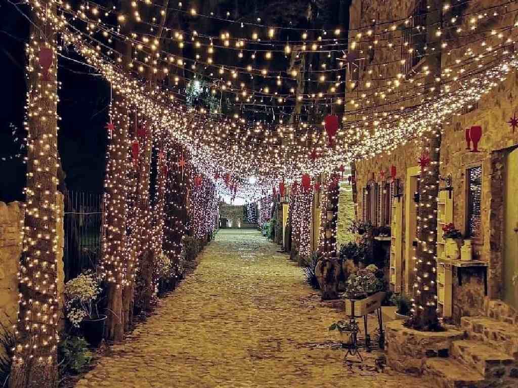 La navidad llegó a Val'Quirico villa