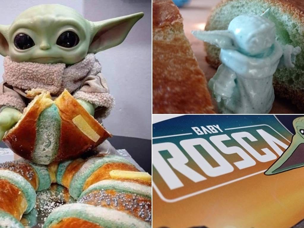 Rosca baby Yoda cdmx