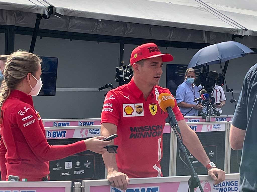 Charles Leclerc. Foto: Alejandra Villegas