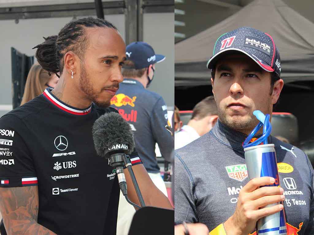 Lewis Hamilton vs Checo Pérez