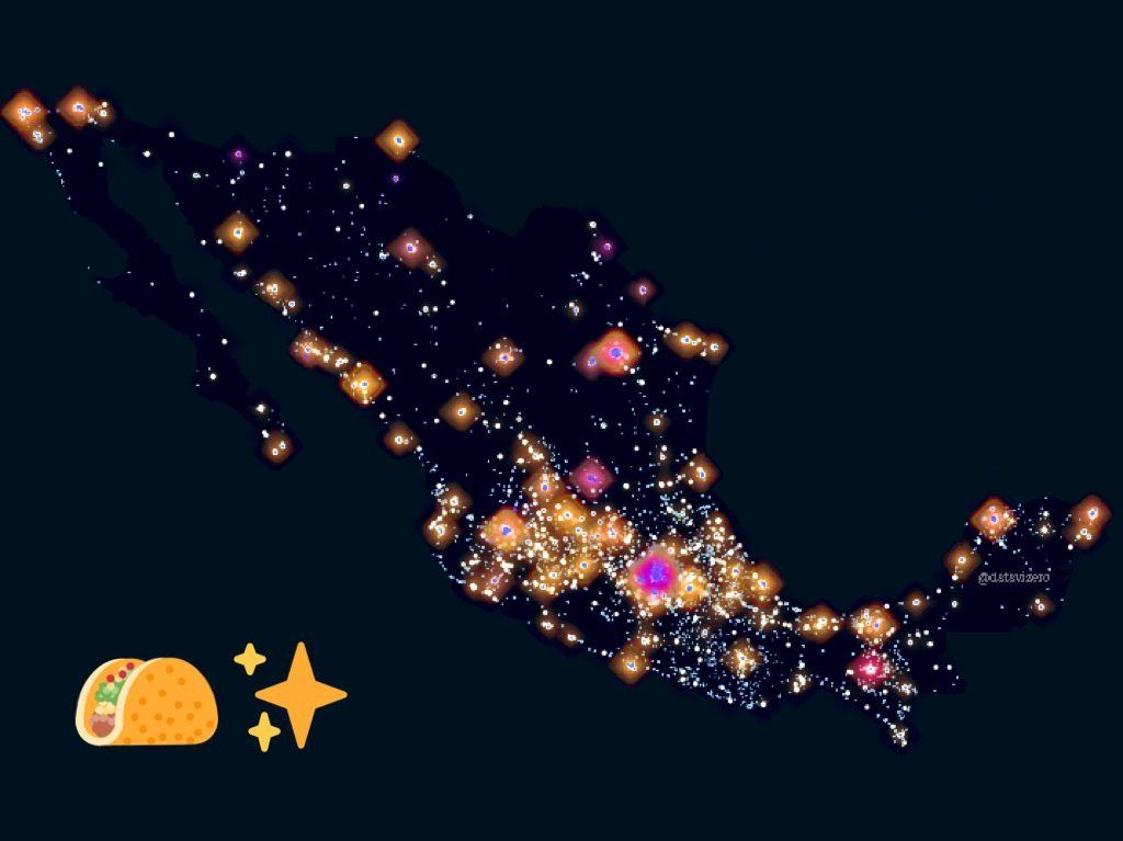 Mapa del Universo del Taco México Portada