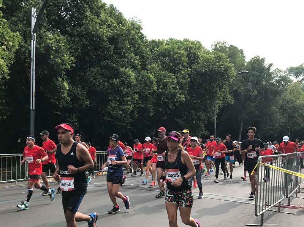 Maratón CDMX 2021, corredores.