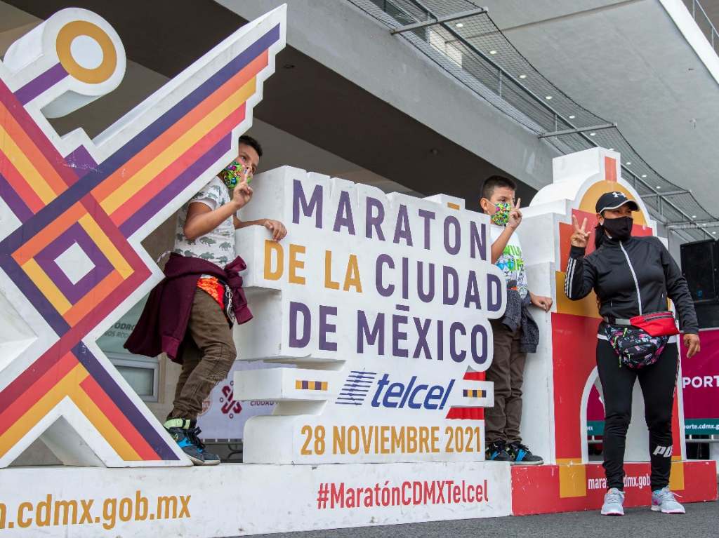 Maratón CDMX 2021, participantes.