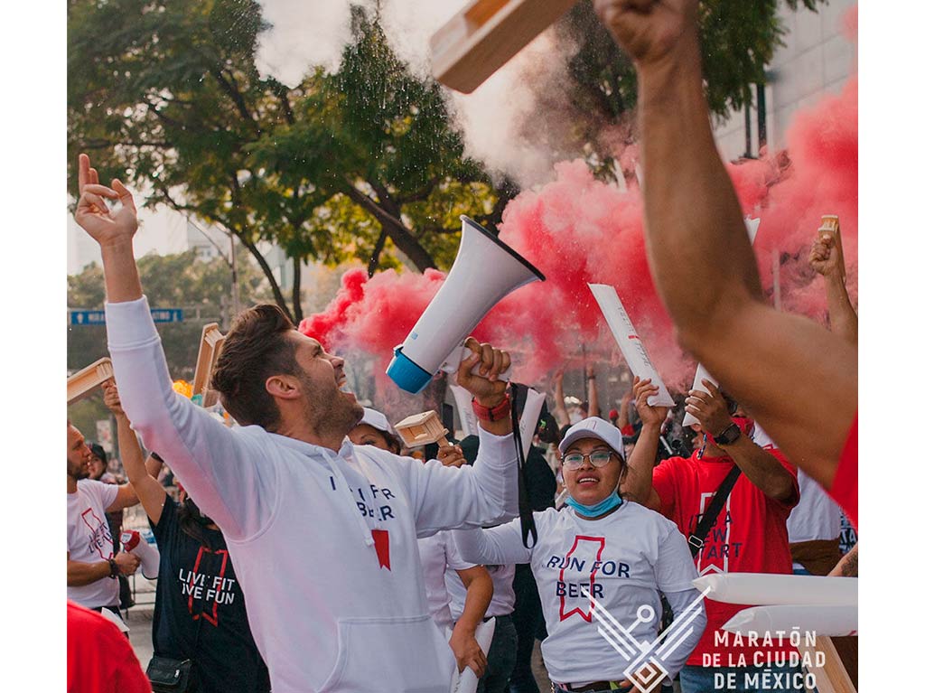 El mejor maratón del año en la CDMX fue apoyado por Michelob Ultra