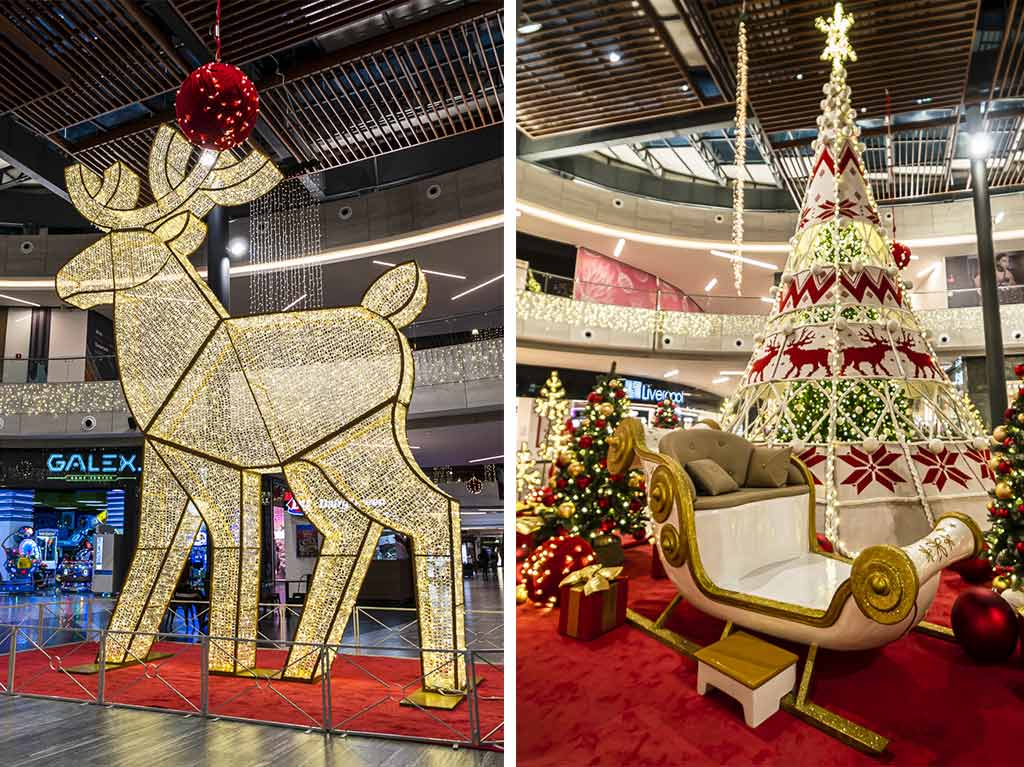 Llegó la magia de la Navidad en los increíbles Centros Comerciales Galerías