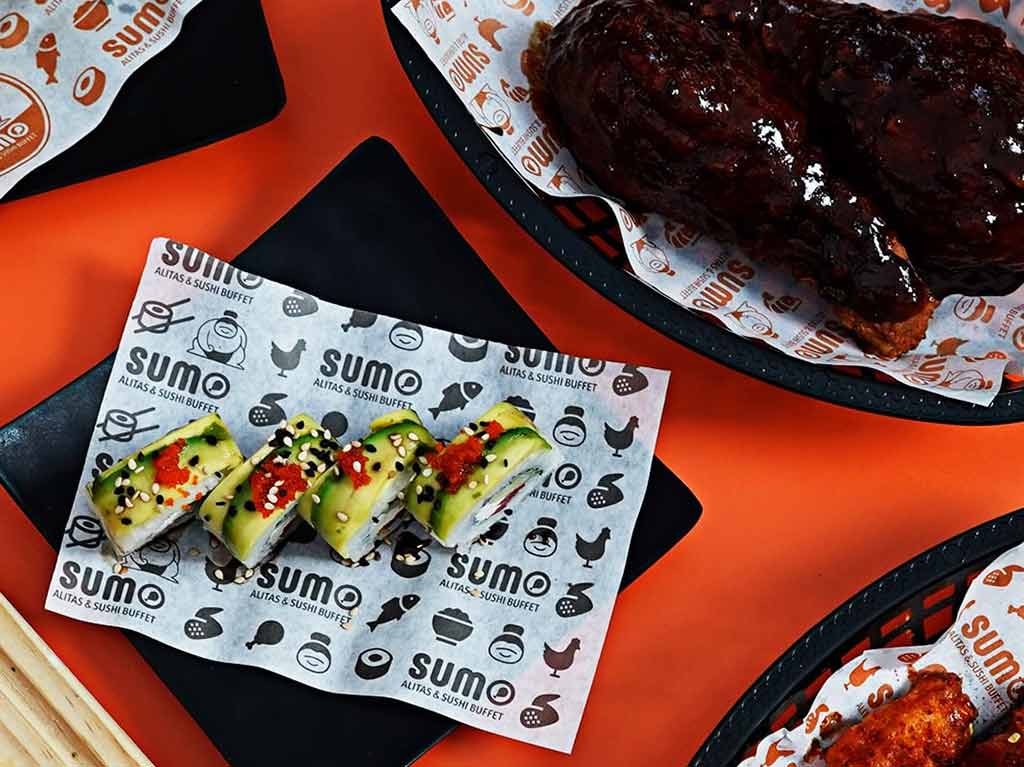 Sumo Buffet de Sushi y Alitas: come todo lo que puedas por $199