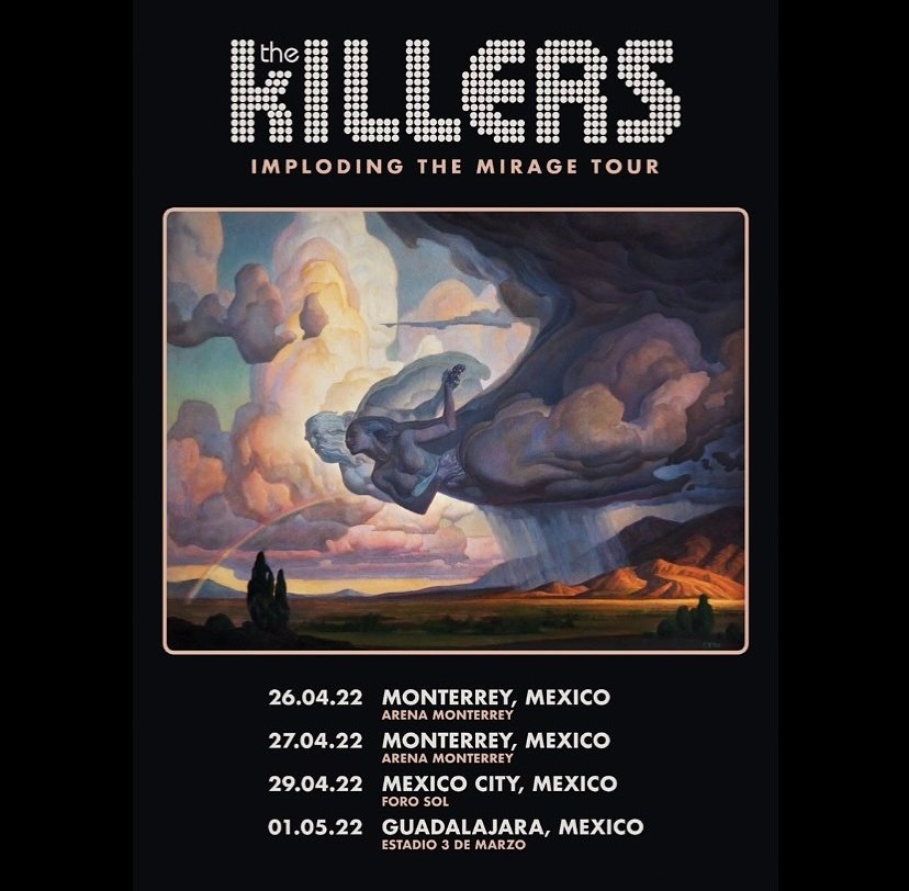 the-killers-fechas-tour-mexico-2022