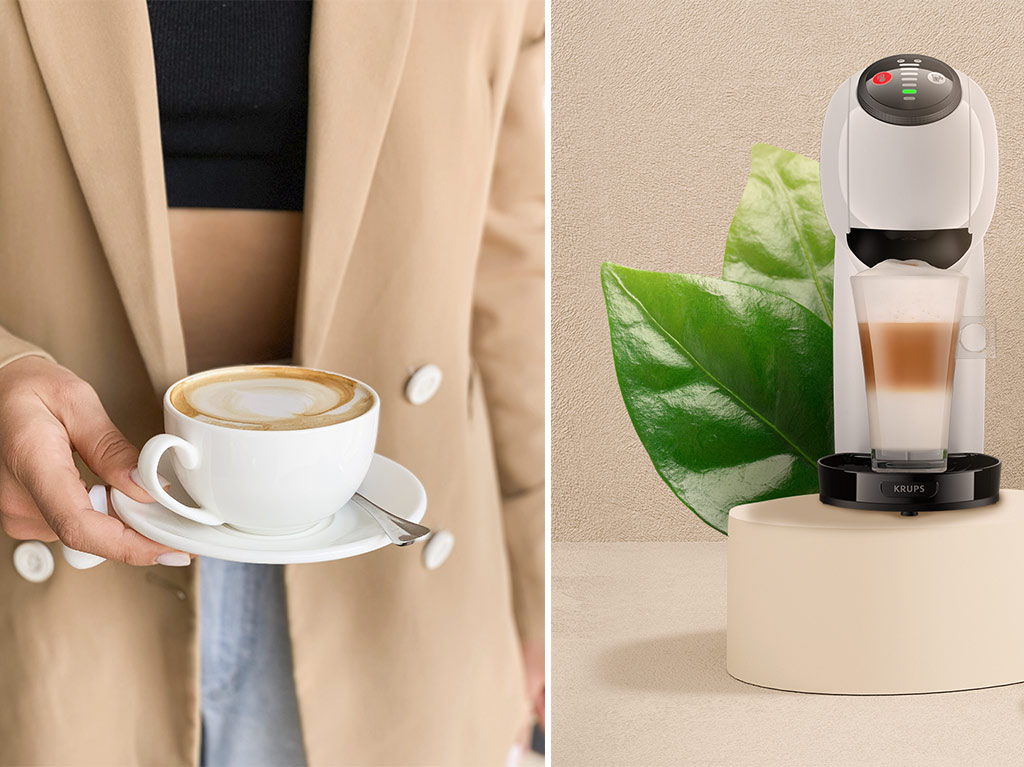 Todos los días tu bebida favorita con las nuevas cafeteras de KRUPS Dolce Gusto