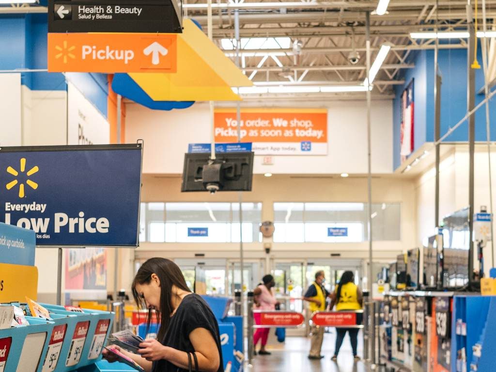 Vales de despensa para trabajadores, Walmart.