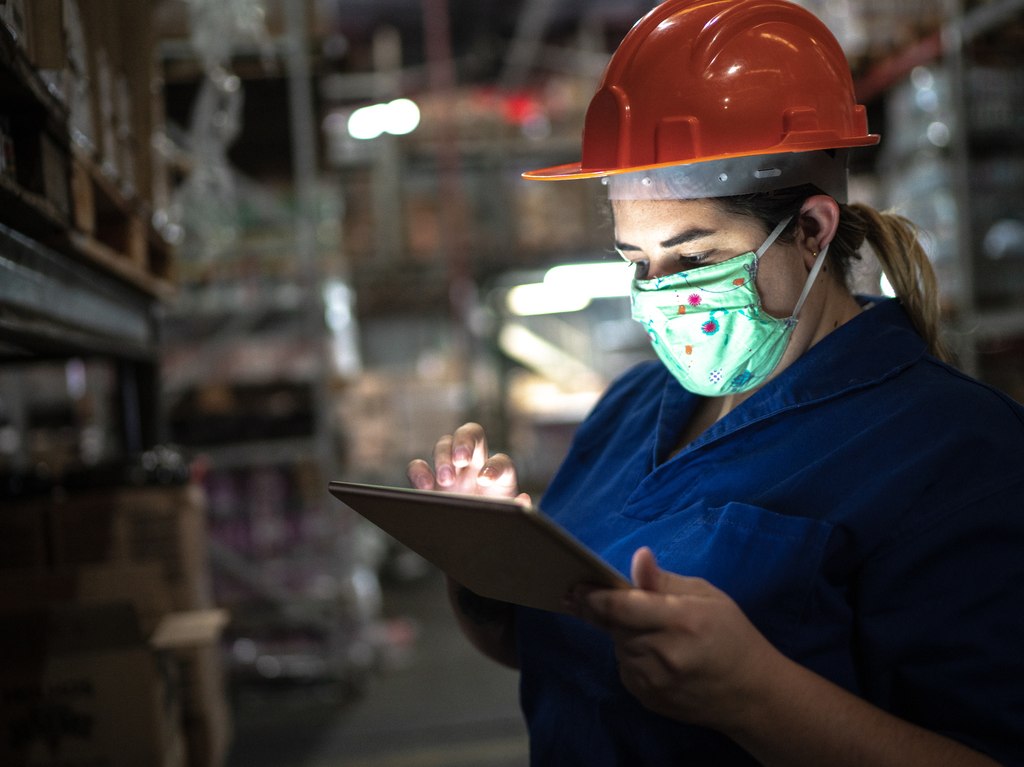 Vales de despensa para trabajadores.