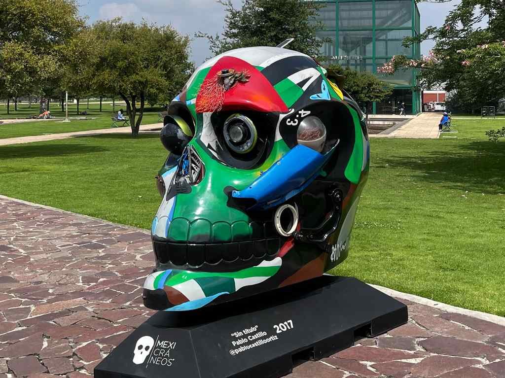 100 obras Monumentales de Mexicráneos en Parque Bicentenario CDMX