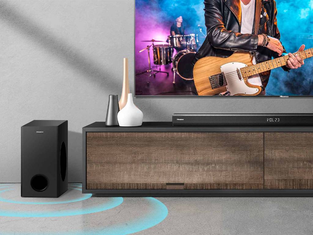 Barra de sonido Hisense HS218 ¡una experiencia sonora!