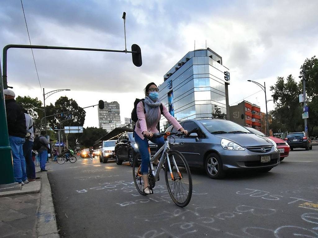 Ciclovía de Insurgentes podría estar terminada este mes