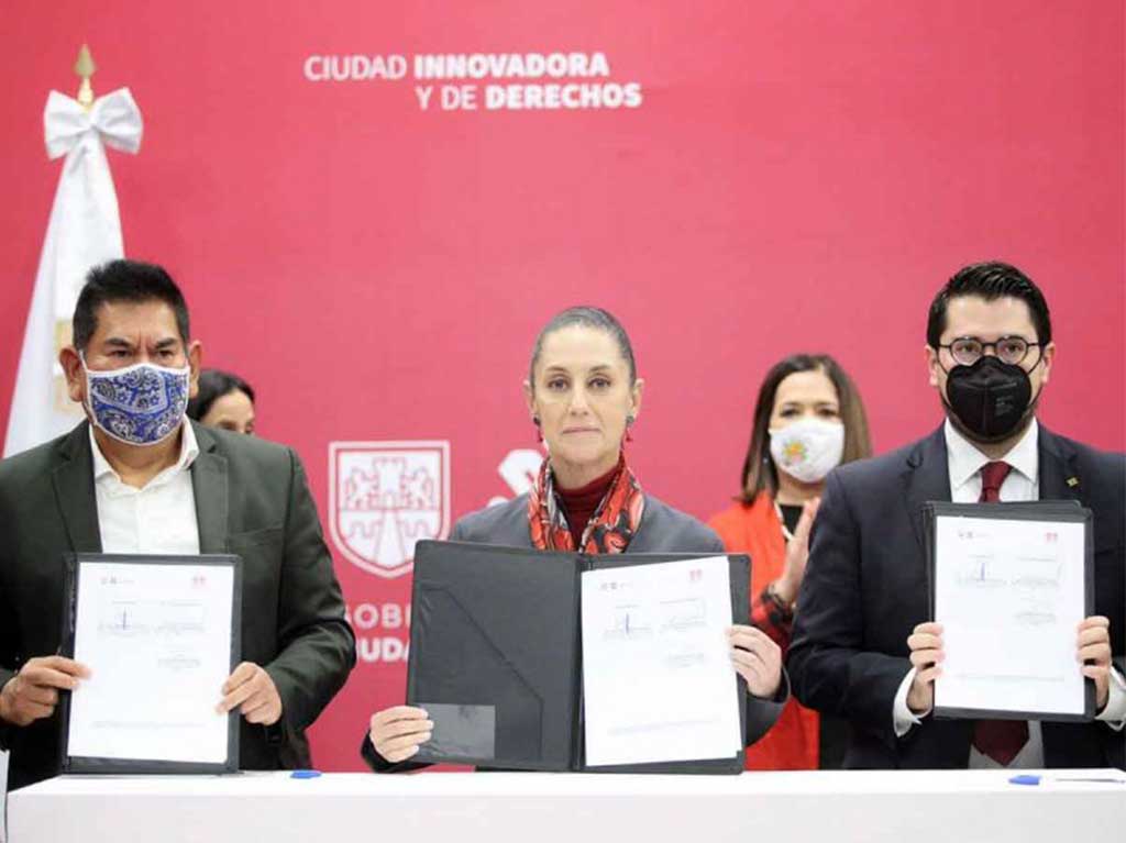 Infonavit firma convenio con el Gobierno de la CDMX