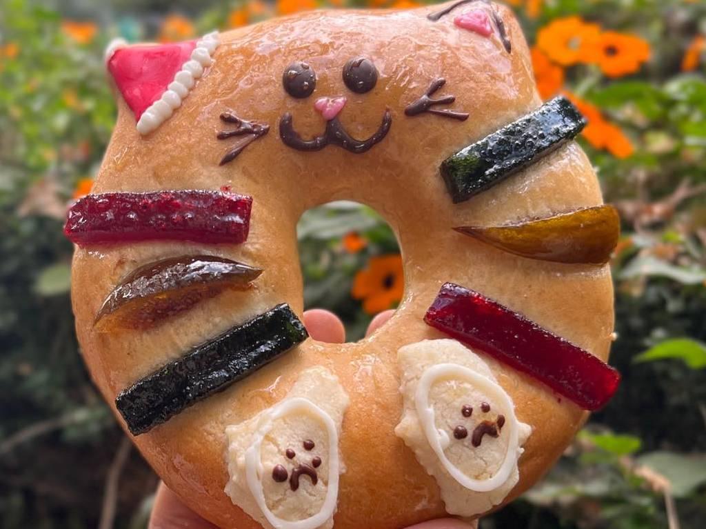 las mejores Roscas de Reyes en CDMX gato