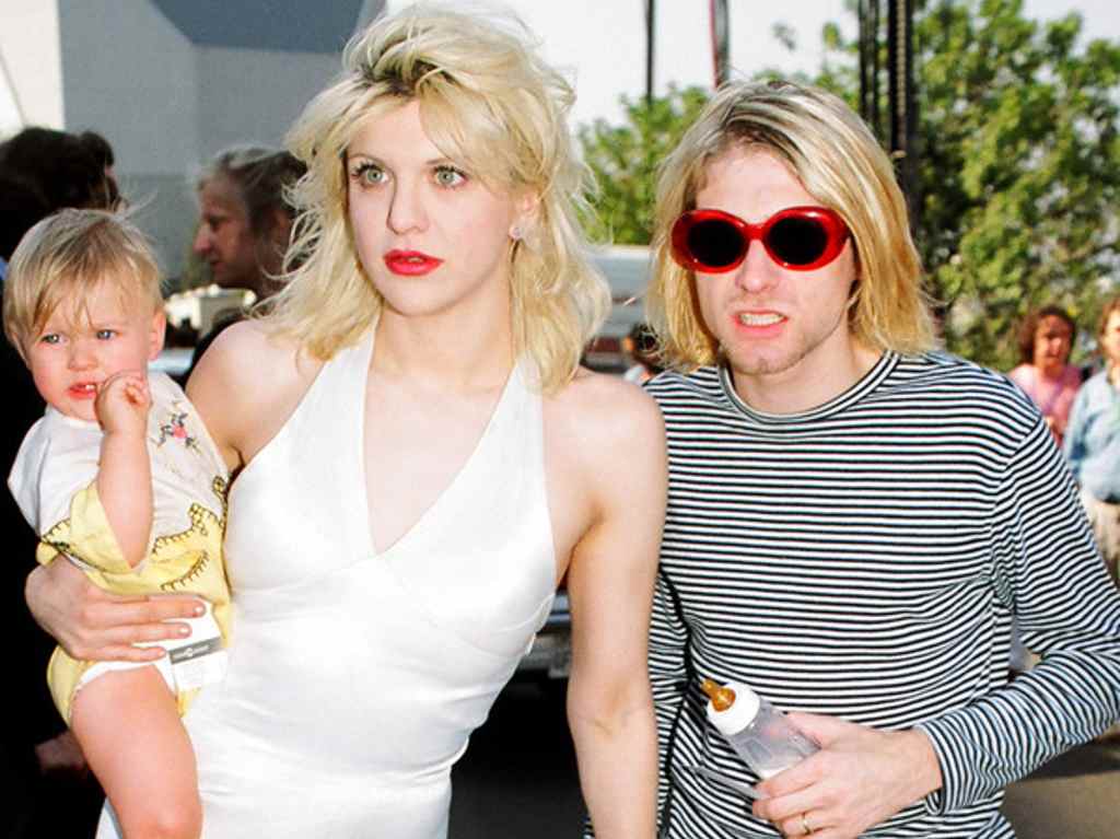 14 parejas tóxicas del arte y la farándula Cobain y Love