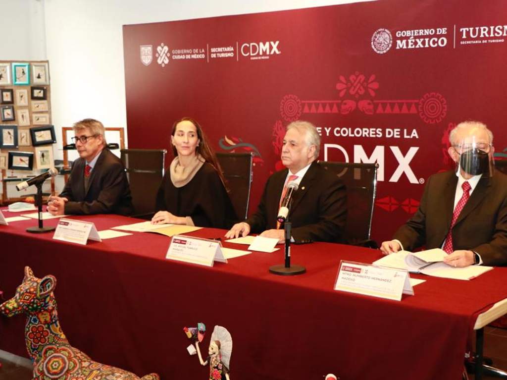 Arte y colores de la CDMX: expo de artesanías en Masaryk Conferencia de prensa