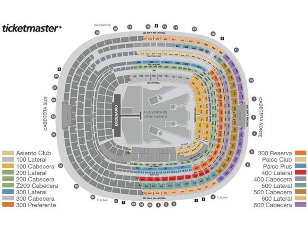 Bad Bunny en el estadio Azteca