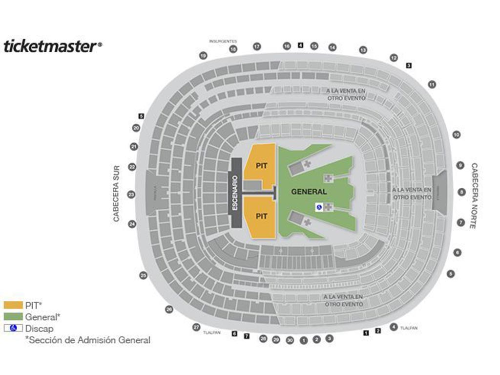 Bad Bunny en el estadio Azteca