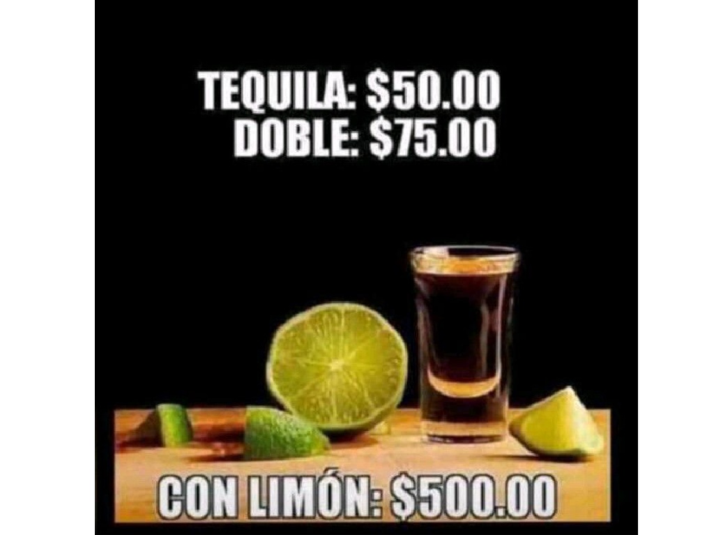 El precio del limón en México 
