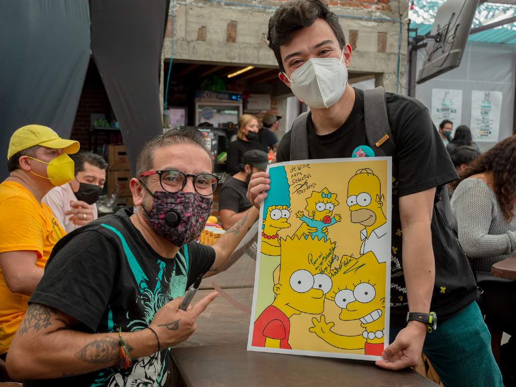 firma-de-autografos-los-simpson