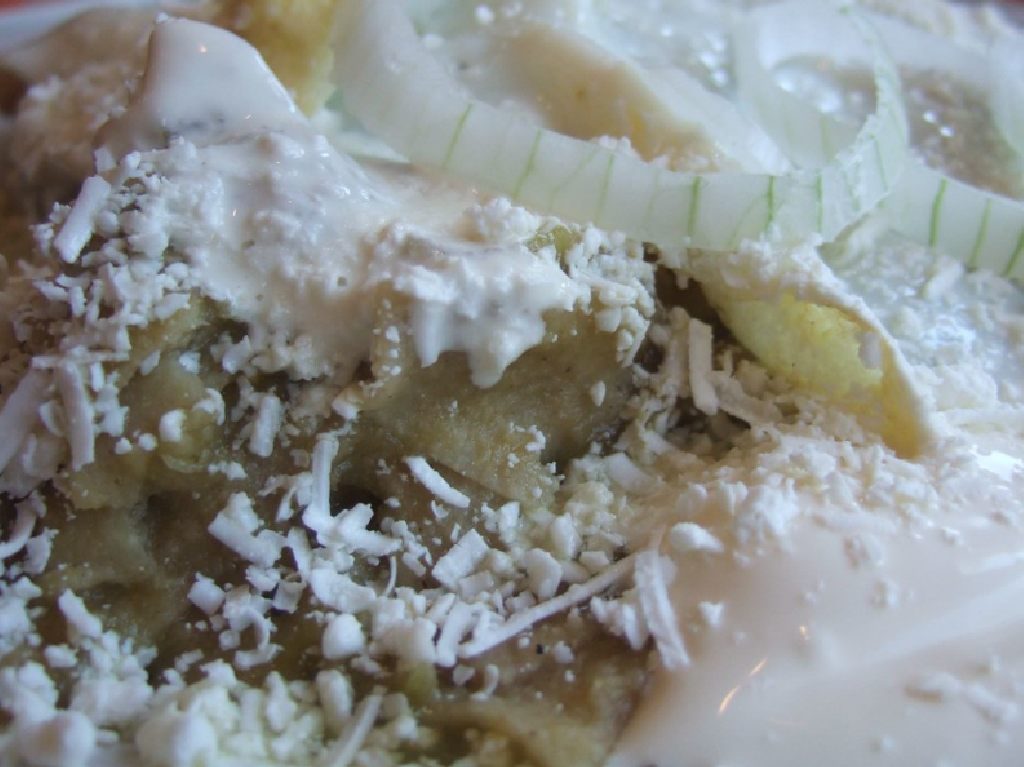 guajolotongo chilaquiles más tamal antojito