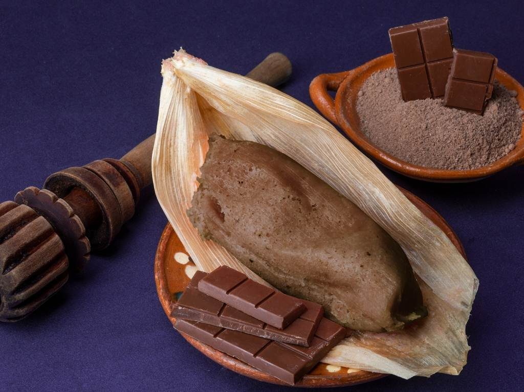 los mejores tamales en CDMX chocolate