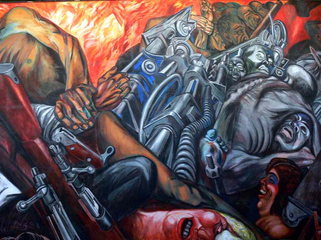 100 años de muralismo mexicano: conoce los más hermosos de CDMX Khatarsis José Clemente Orozco