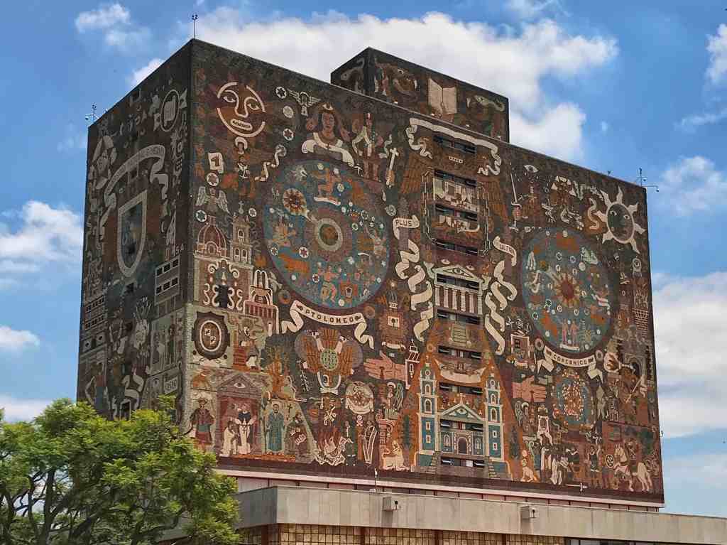 100 años de muralismo mexicano: conoce los más hermosos de CDMX Muro Sur Biblioteca Central