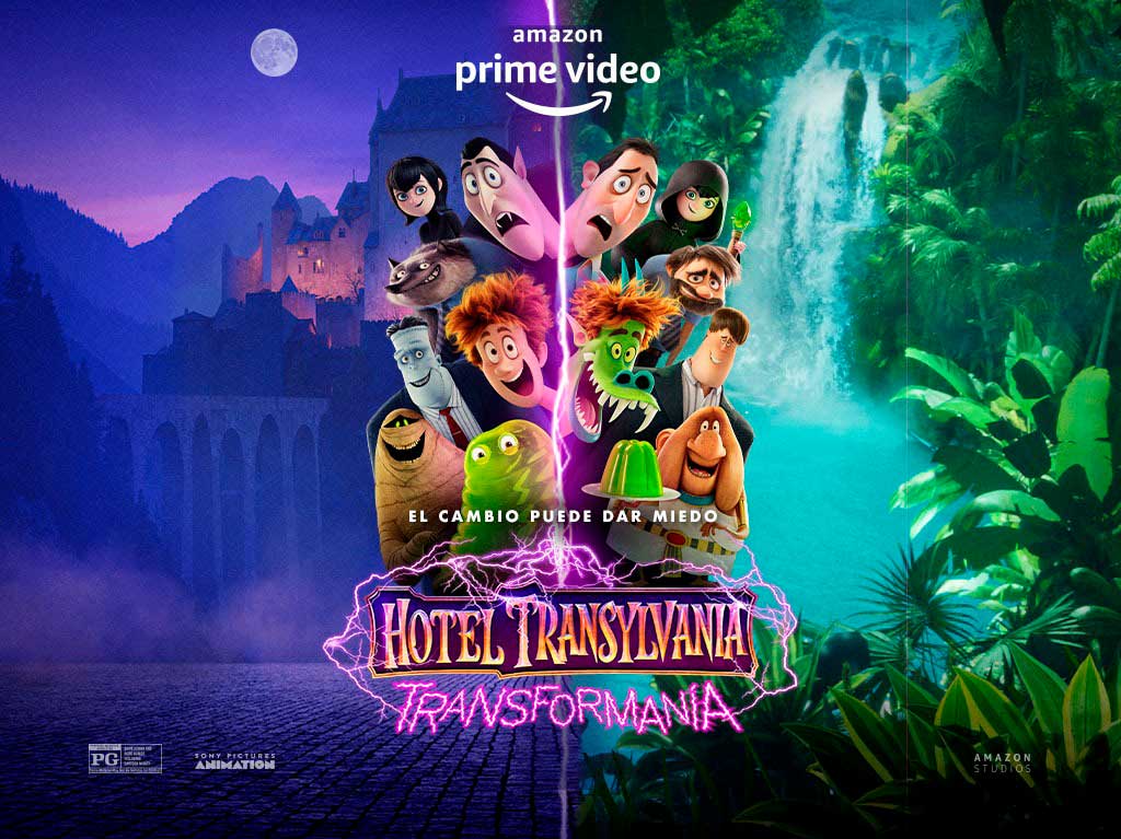 Hotel Transylvania: Transformanía ¡La nueva película de Amazon Prime Video que tienes que ver!