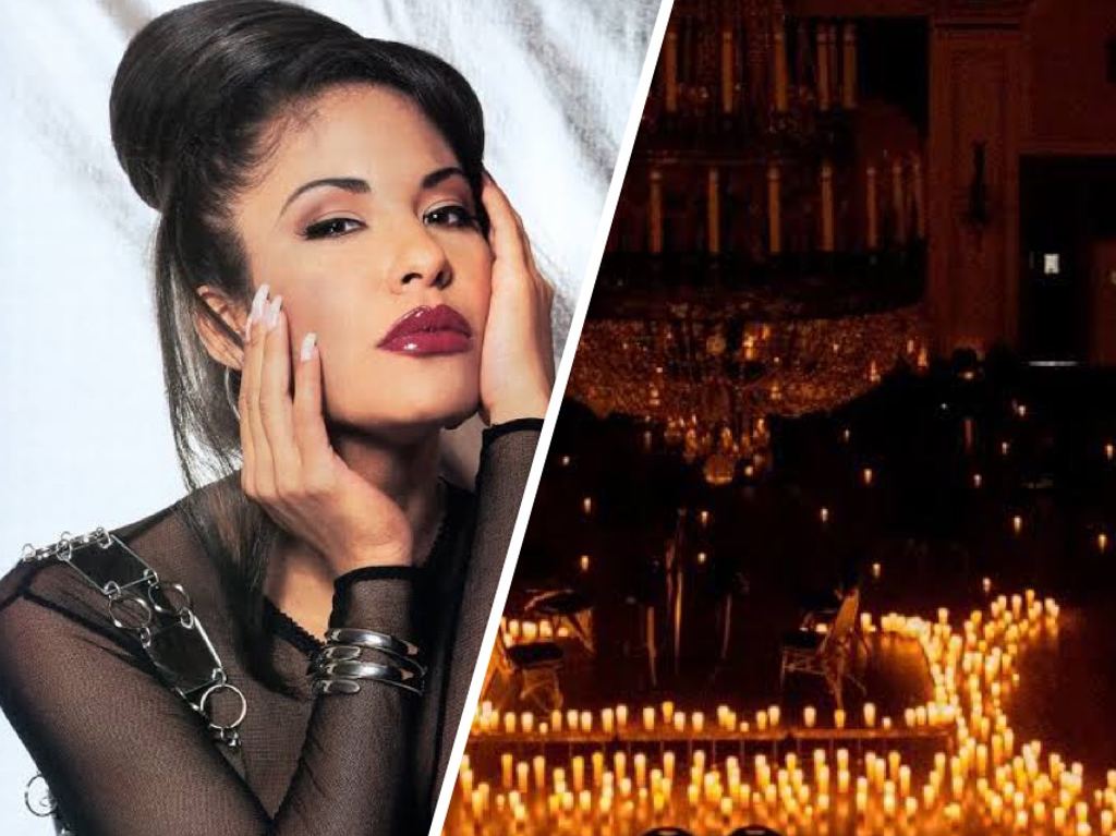 Tributo a Selena Quintanilla a la luz de las velas en CDMX