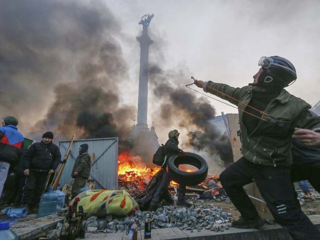 ¿Ángel de la Independencia en Kiev, Ucrania? Conoce su significado Conflicto Rusia Ucrania