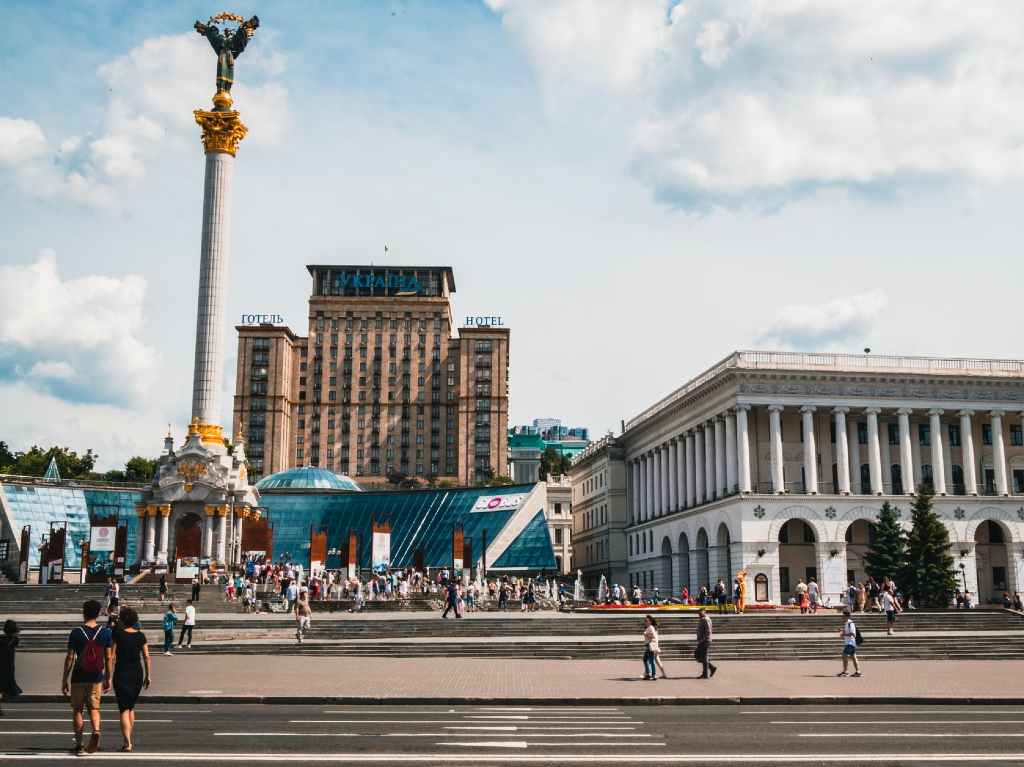 ¿Ángel de la Independencia en Kiev, Ucrania? Conoce su significado Plaza