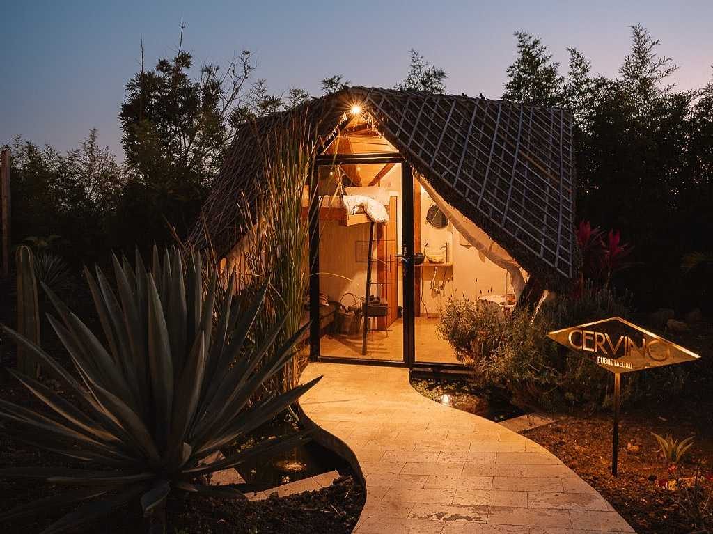 Cabañas Geométricas en Tepoztlán Morelos