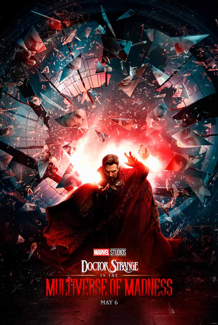 Dr. Strange in the multiverse of Madness poster 
